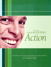 Coverof 2008 Delaware Cancer Consortium Report