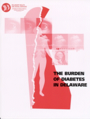 Image: Cover of the Burden of Diabetes in Delaware Report