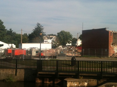 Demolition of Existing Washington Street Treatment Plant.