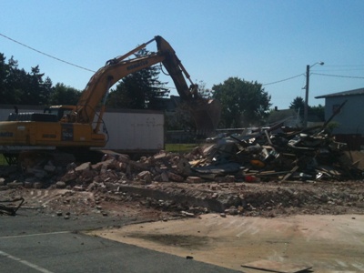 Demolition of Existing Washington Street Treatment Plant.