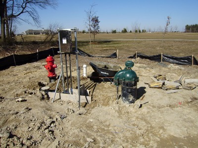 New well completed March 2010.