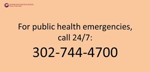 Public Health Emergency Number