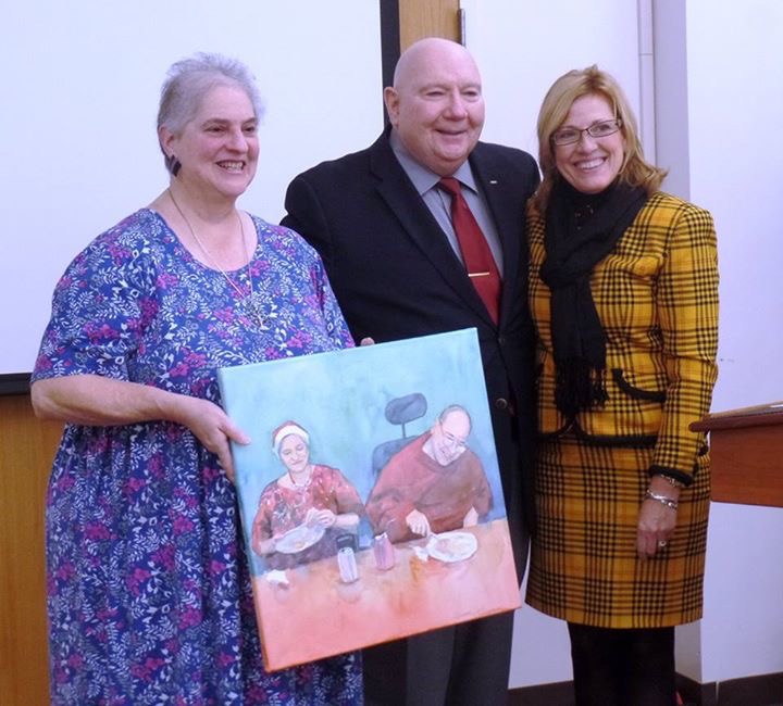 Photo of Carol Barnett, recipient of AARP's Portrait of CareAward