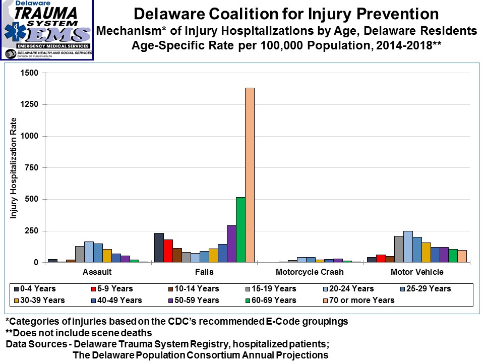 Causes of Injuries by Age 2