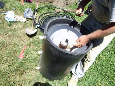 Meter ready for installation.