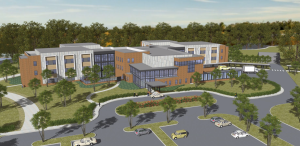A rendering of the new Hospital for the Chronically Ill